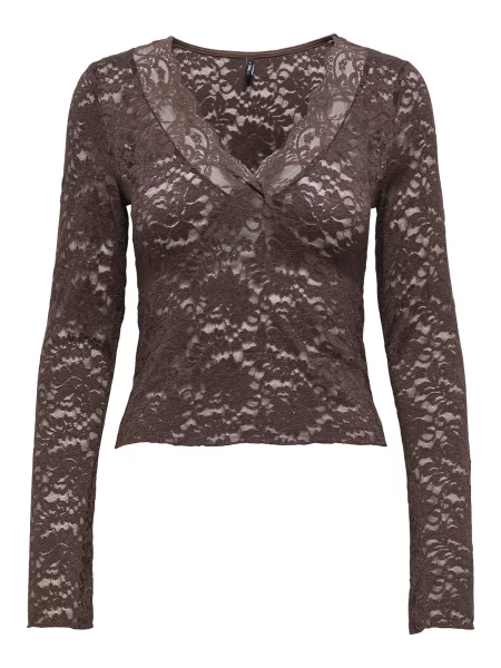 ONLY Tricou ONLNikka închis maro