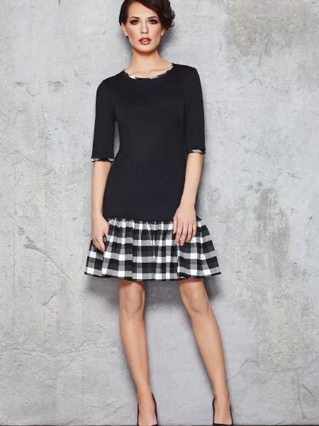 Sukienka midi Infinite You czarna