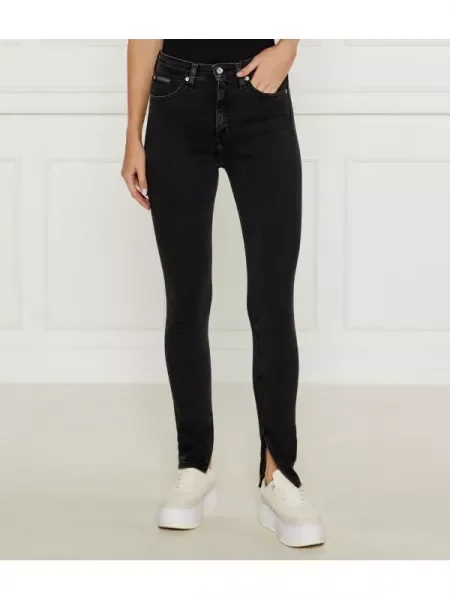 Calvin Klein Jeans Blugi | Super Skinny fit negru