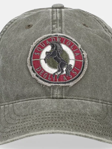 Бейсболка Aeronautica Militare з аплікацією зелений