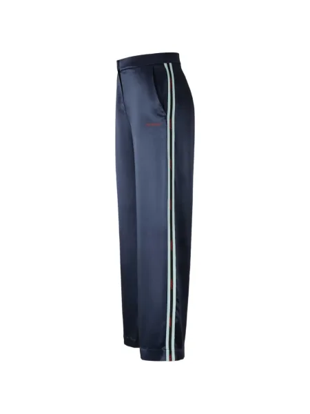 Pantaloni Off-white cu dungi alb