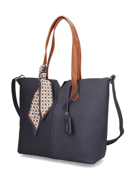 Kabelka Shopper modrá