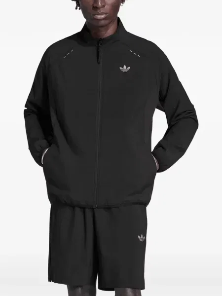 Tricou Adidas alergare cu șireturi din dantelă negru