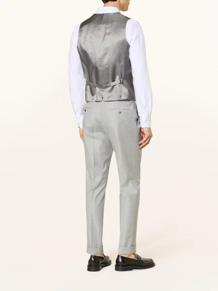 Boss Sako Huge Slim Fit silver stříbrné