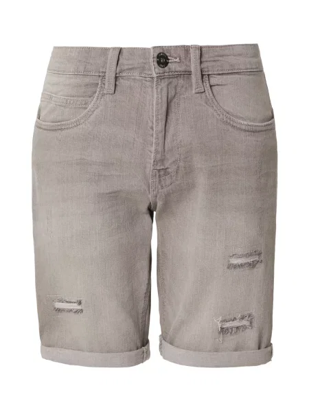 INDICODE JEANS Džíny INKaden Holes džínová šedá