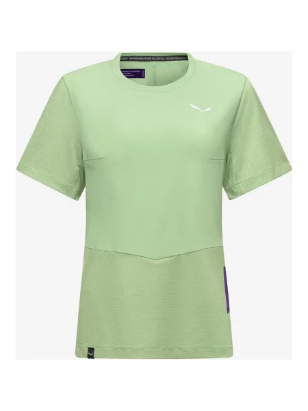 Koszulka Salewa Pedroc Dry Hybrid jasna 34 zielona