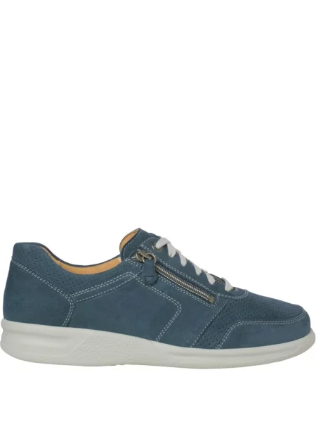 Sneakersy Ganter zamszowe niebieskie