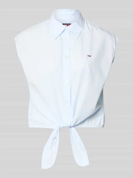 Bluzka koszulowa o kroju regular fit z czystej bawełny Tommy Jeans