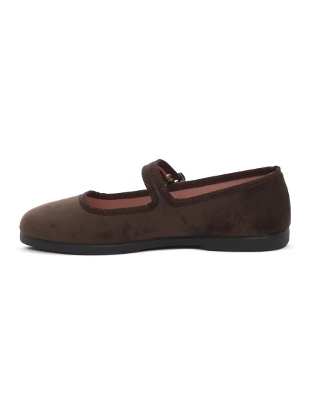 Pantofi Victoria maro