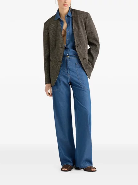 Pantaloni Momoni albastru