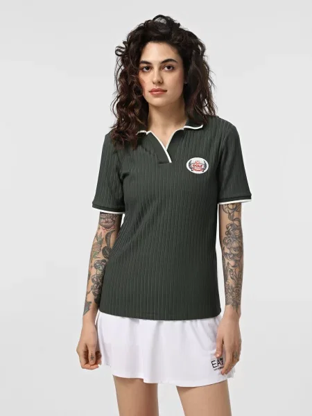 Поло Ea7 серое