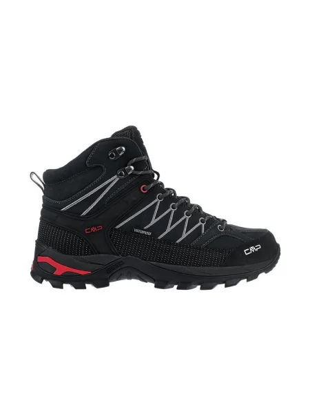 Pánske trekingové topánky CMP Rigel Mid Wp titanium/ferrari