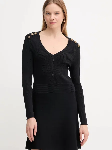 Gaudi rochie mini evazați negru