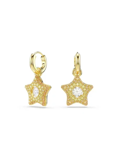 Swarovski cercei pentru femei placati cu aur zirconiu cubic SUBLIMA