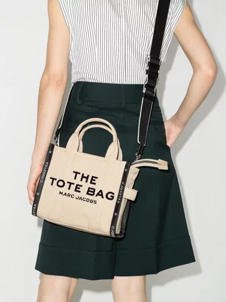 Žakárová mini kabelka Marc Jacobs