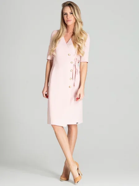 Sukienka Figl różowa