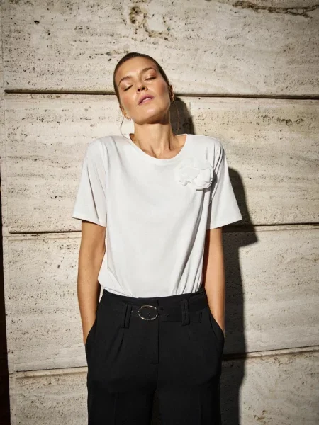 Tricou Marisse alb