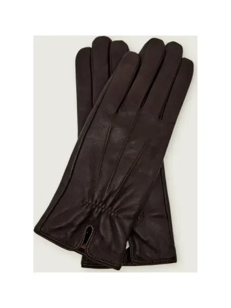 Marc Cain Mănuși de piele cu adaos de lână