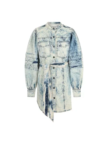 Sukienka midi Marant Etoile niebieska