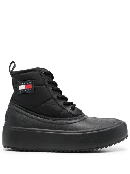 Botine Tommy Jeans negru