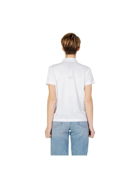 Polo Blauer z krótkim rękawem białe