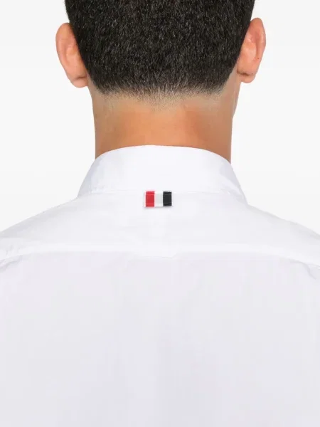 Cămașă Thom Browne cu dungi alb