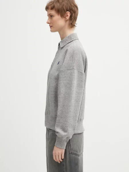 Polo Ralph Lauren bluză ARCTIC FLEECE gri