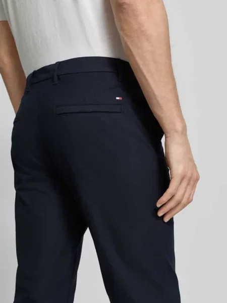 Spodnie o kroju regular fit z oddychającego materiału model DENTON' Tommy Hilfiger