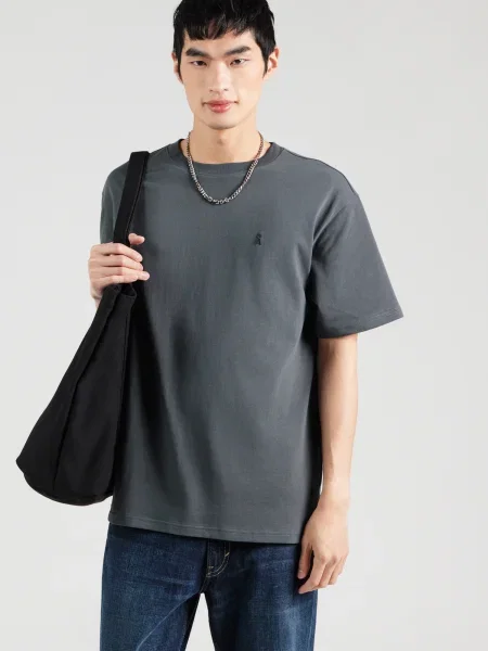 ARMEDANGELS Tricou Maarkos închis gri