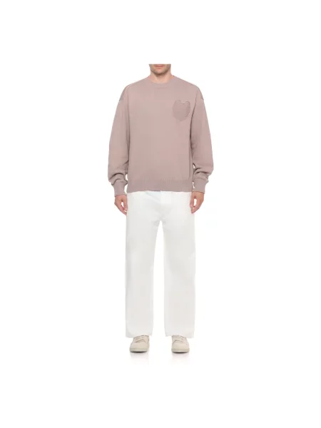 Sweter Moschino beżowy