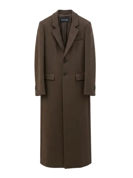 Palton Rundholz Black Label cu rever negru