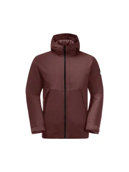 Geacă Jack Wolfskin bordo