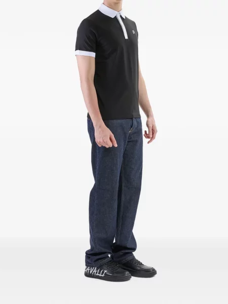 Polo Karl Lagerfeld με αυτόγραφο μαύρο