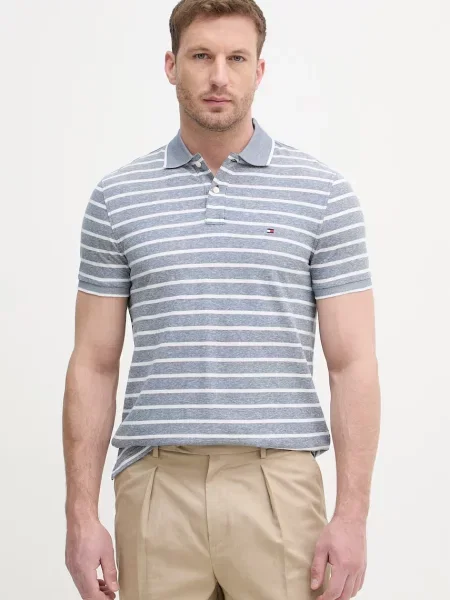Tricou polo Tommy Hilfiger de in albastru