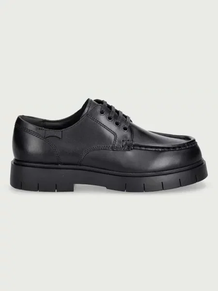 Camper mocasini pentru bărbați din piele Alaro negru