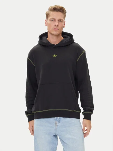 Adidas Суитшърт Distressed Graphic черен