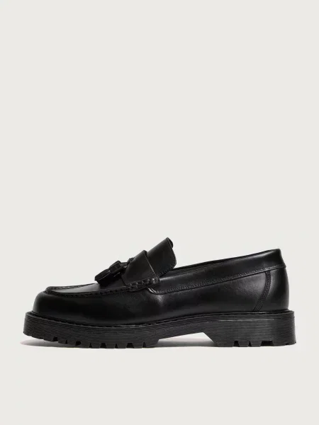 Loafersy Garment Project czarne