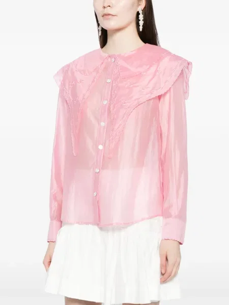 Bluza Sister Jane s vezom ružičasta