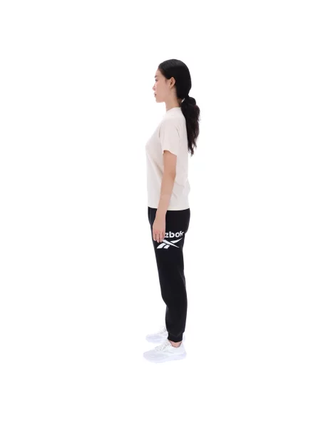 Reebok koszulka z metalicznym logounisex White Sand Size: XS biała