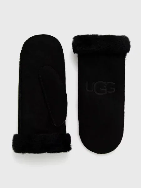 UGG rukavice semišové černé