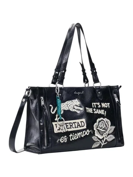 Crossbody kabelka Desigual čierna