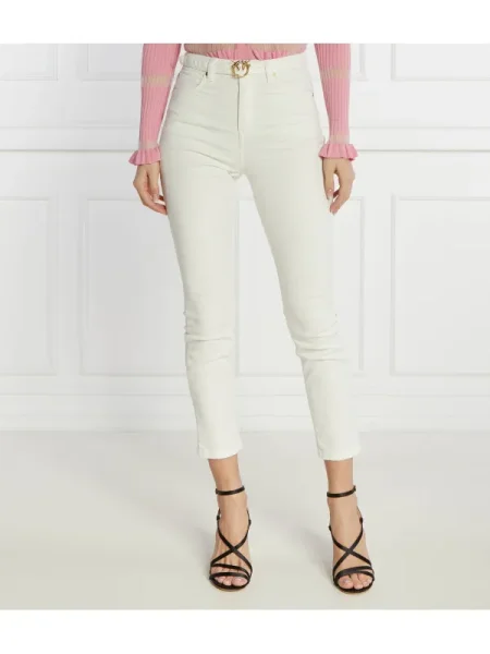 Skinny skinny farmernadrág Pinko fehér