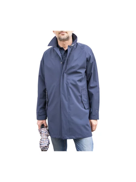 Płaszcz Aquascutum niebieski