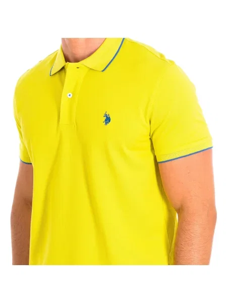 Tricou polo U.s. Polo Assn. galben