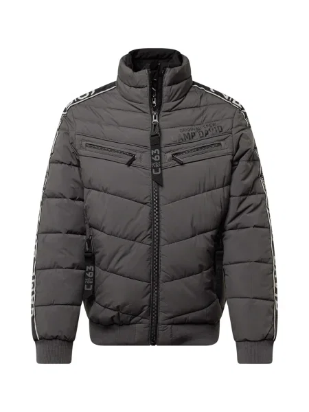 CAMP DAVID Zimska jakna antracit / črna / bela