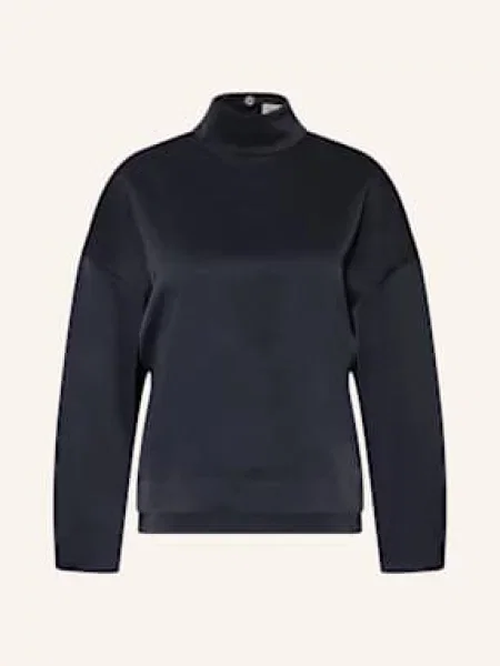 Drykorn Bluzka Alvara Z Satyny schwarz czarna