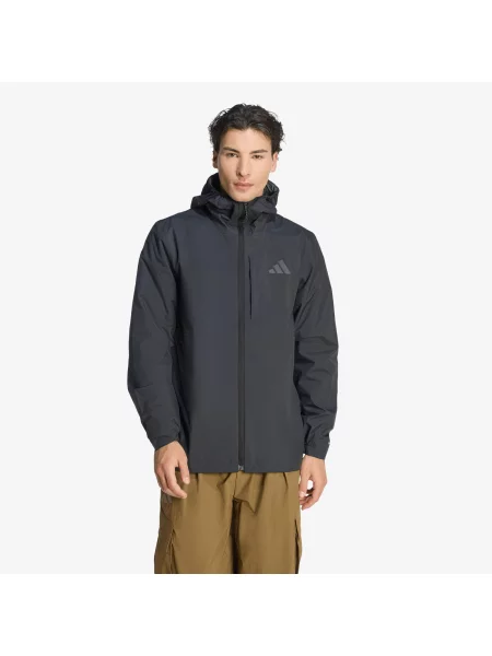 Jachetă adidas TERREX Multi Layer Climaproof Rain Jacket Black M negru