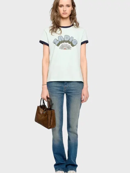 Футболка Zadig&voltaire блакитна