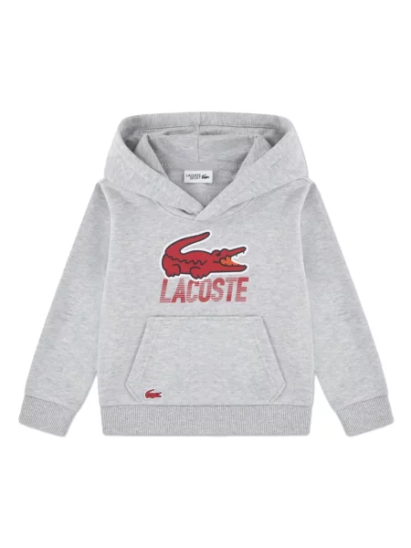 Komplet dresowy dziecięcy Lacoste szary