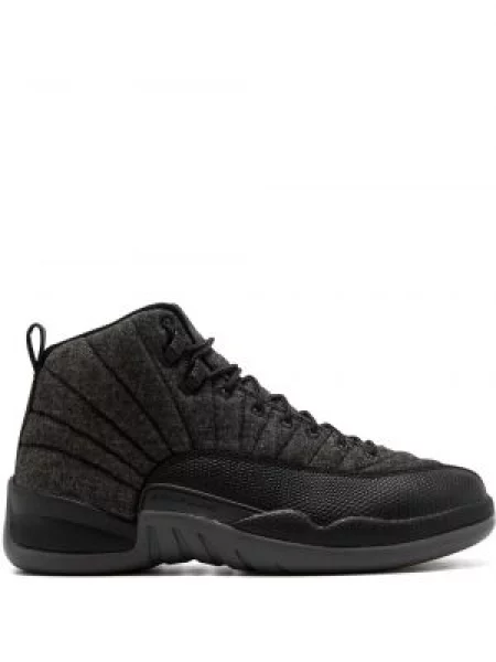Sneakerși Jordan 12 Retro de lână negru